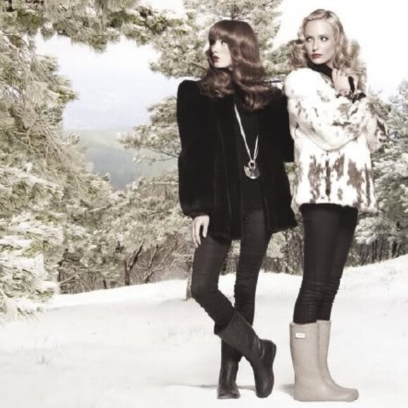 MoovBoot LE SIGNATURE Tall Rubber/Sheepskin Boot - Picture 2 of 8